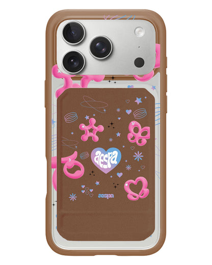 iPhone Magnetic Multifold Wallet - Aespa Week