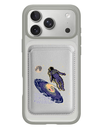 iPhone Magnetic Wallet Case - Out Of This World