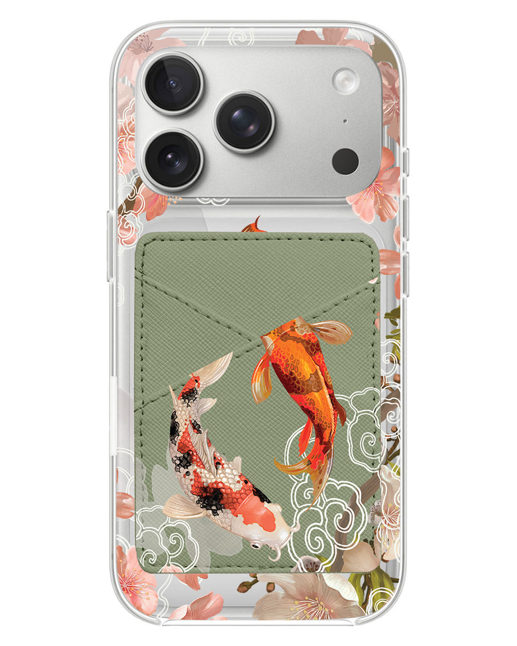 iPhone Phone Wallet Case - Oil Painting Koi