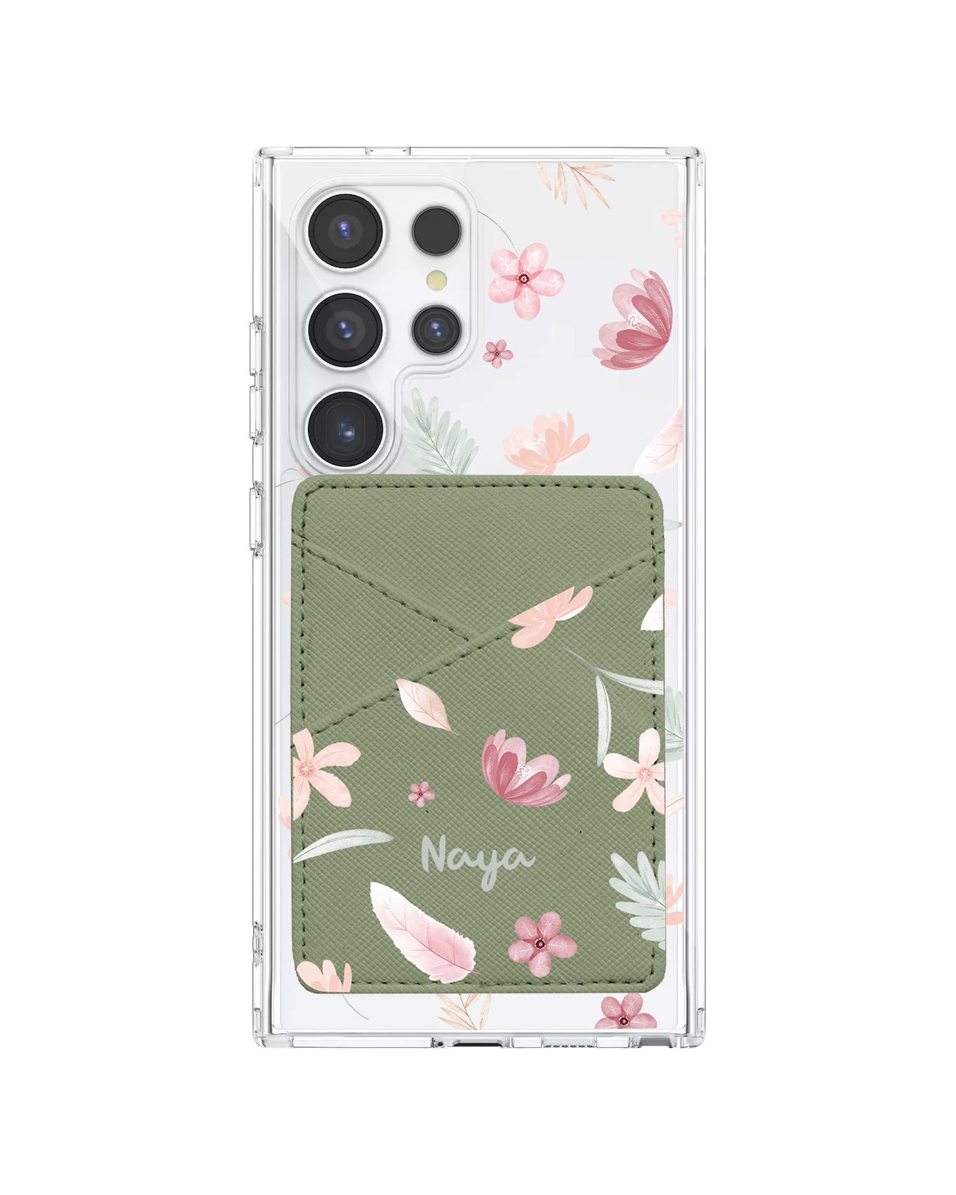 Android Phone Wallet Case - Wild Flower