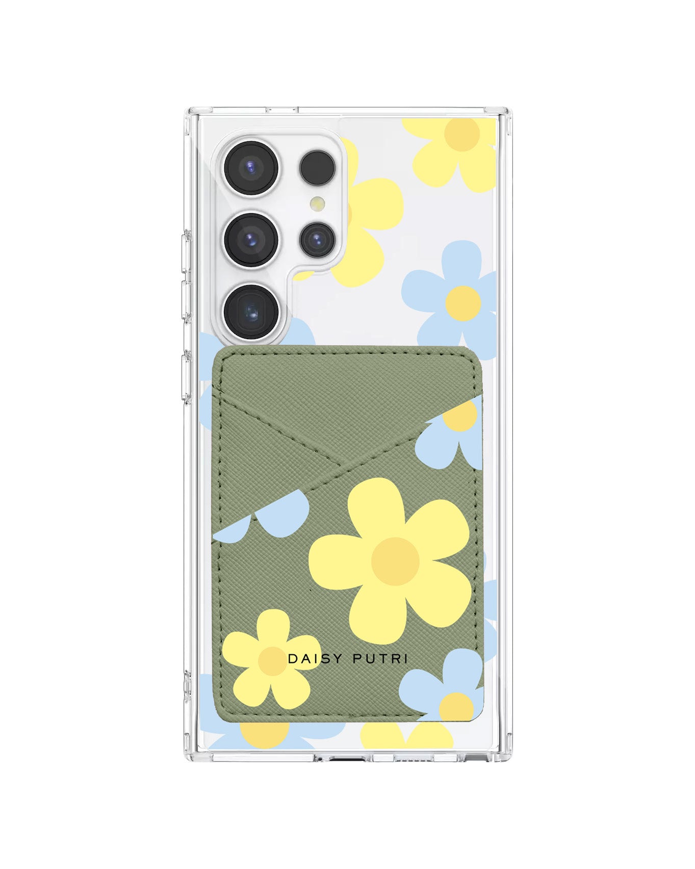 Android Phone Wallet Case - Daisy Skies