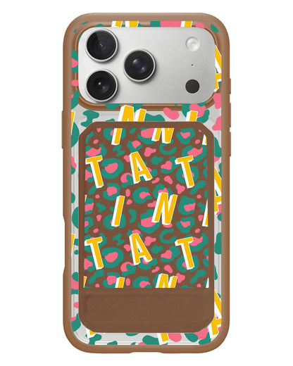 iPhone Magnetic Multifold Wallet - Leopard Monogram 4.0