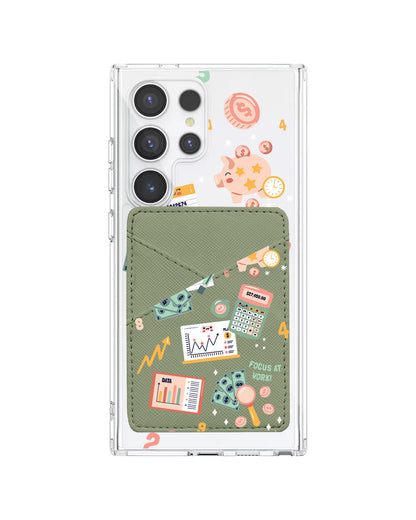 Android Phone Wallet Case - Finance