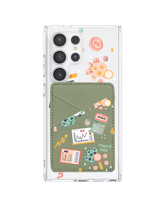 Android Phone Wallet Case - Finance
