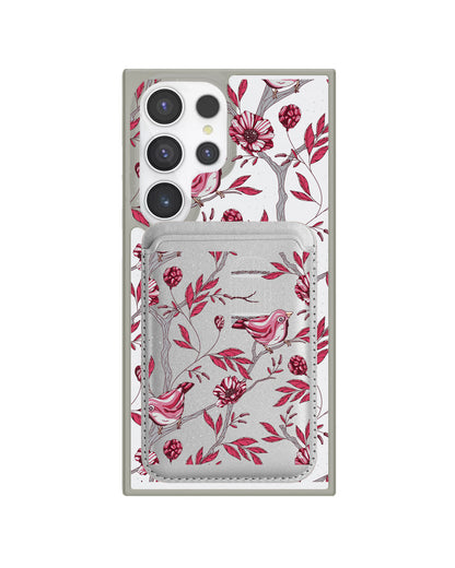 Android Magnetic Wallet Case - Lovebird 11.0