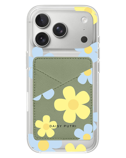iPhone Phone Wallet Case - Daisy Skies