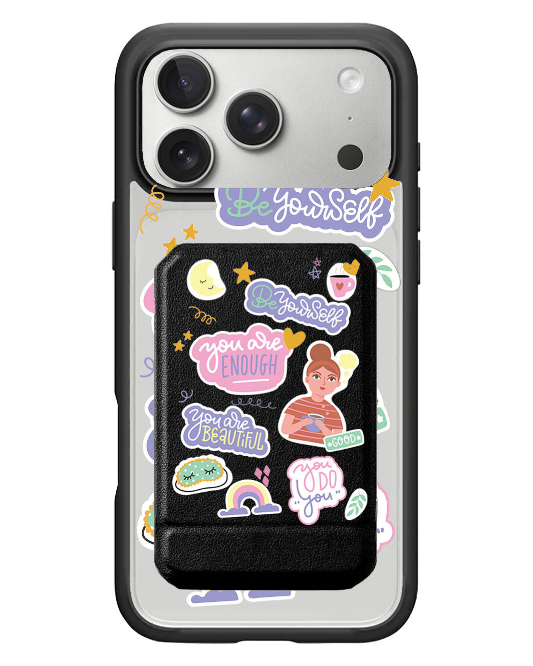 iPhone Magnetic Multifold Wallet - Be Yourself