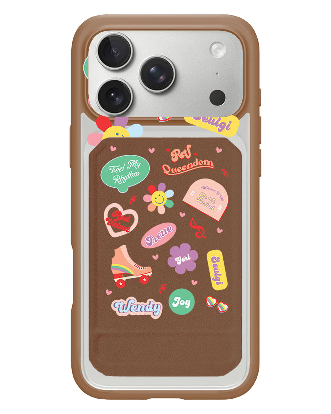 iPhone Magnetic Multifold Wallet - Red Velvet Sticker Pack