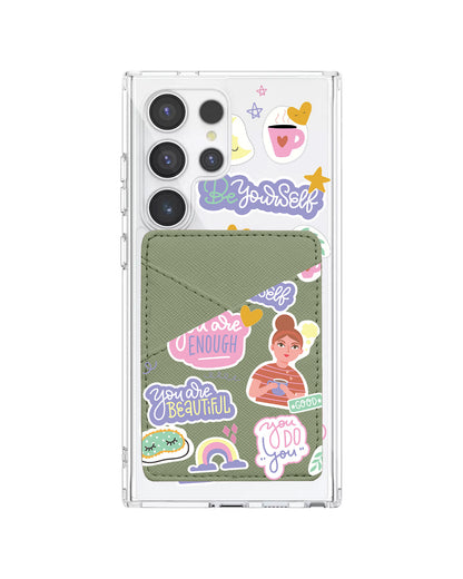 Android Phone Wallet Case - Be Yourself