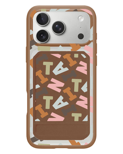 iPhone Magnetic Multifold Wallet - Scattered Monogram 4.0
