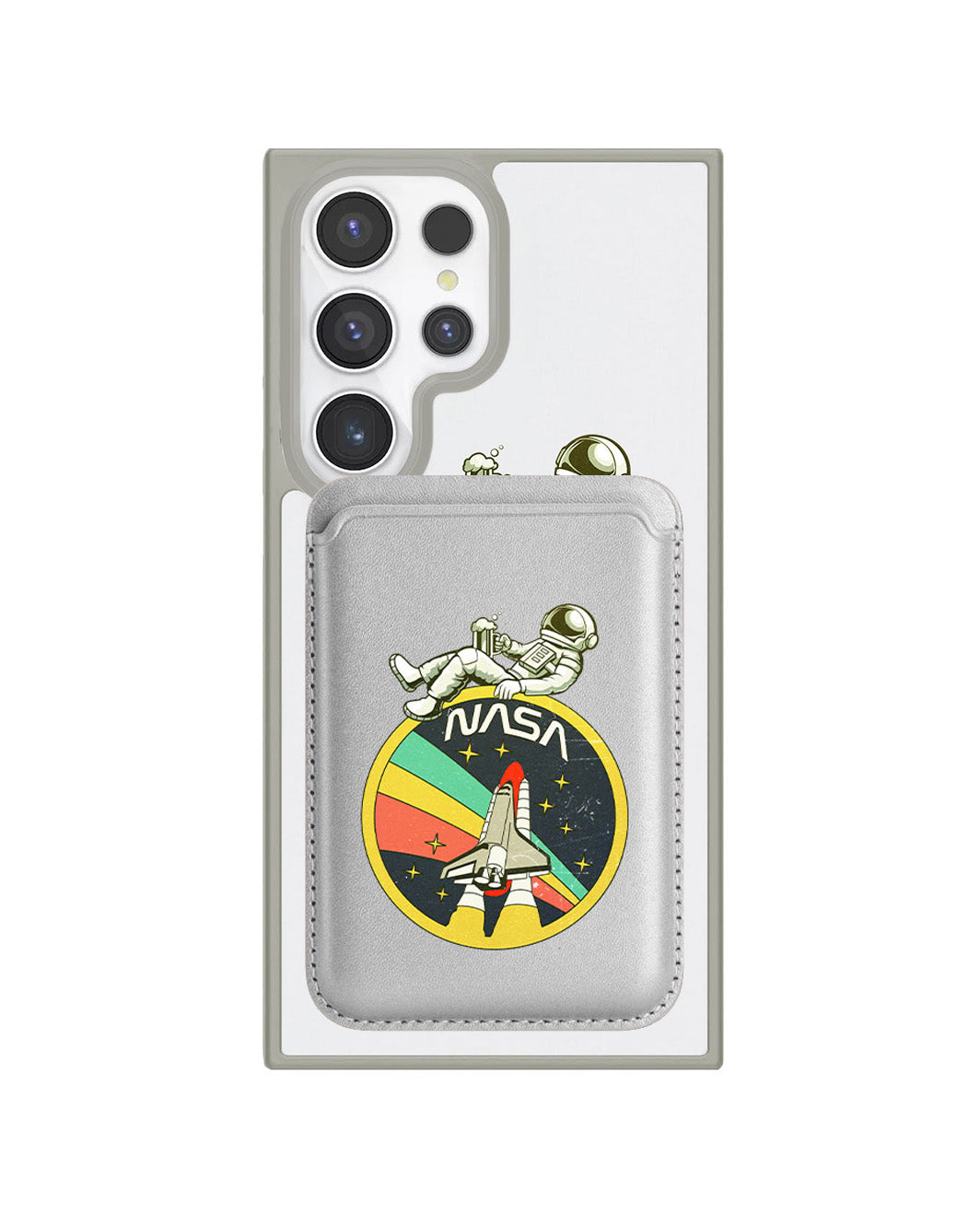 Android Magnetic Wallet Case - Nasa