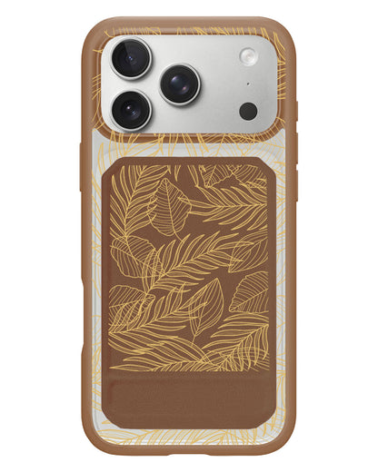 iPhone Magnetic Multifold Wallet - Sketchy Tropical 1.0