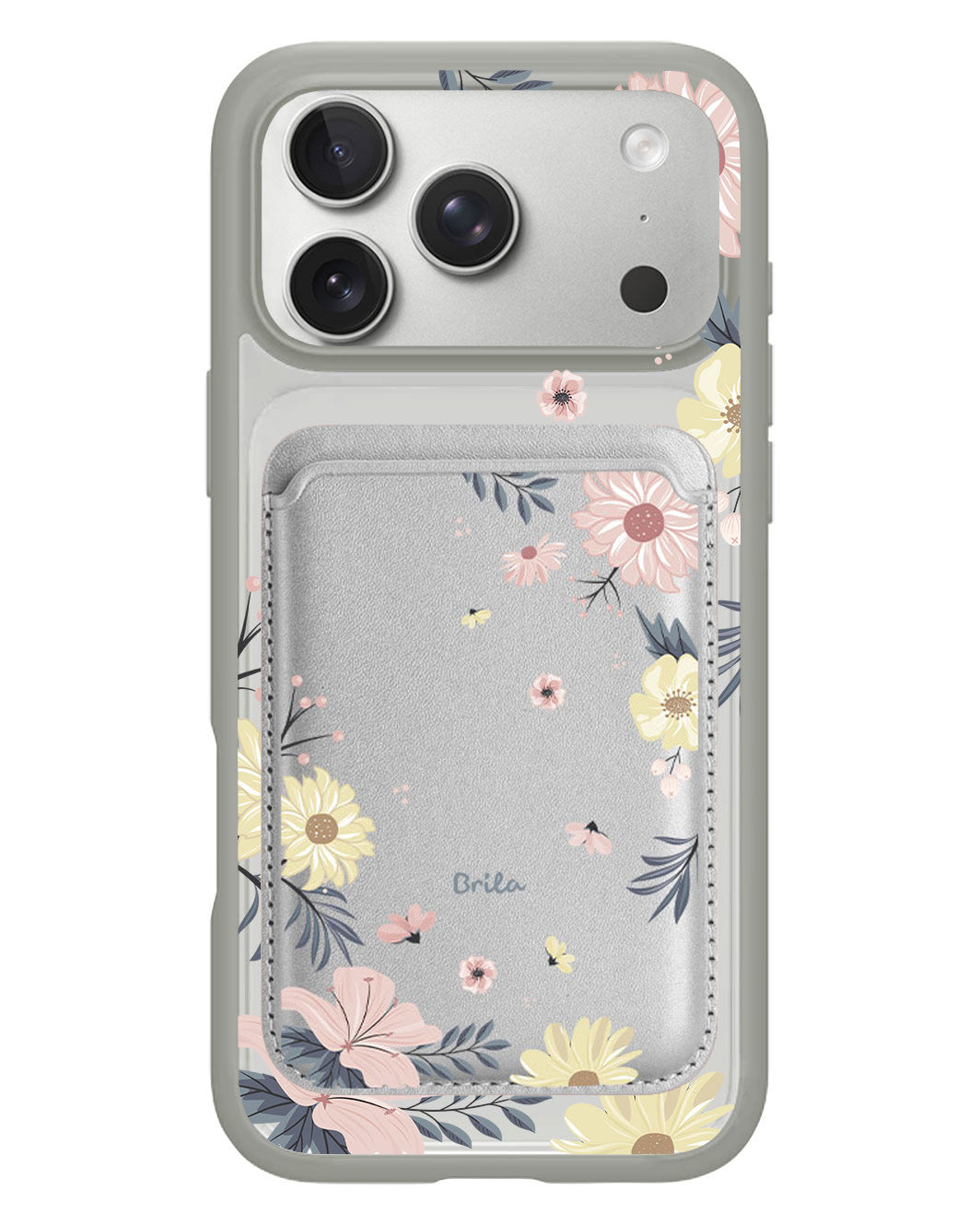 iPhone Magnetic Wallet Case - Margaret