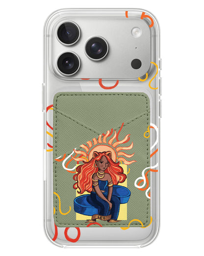 iPhone Phone Wallet Case - Leo