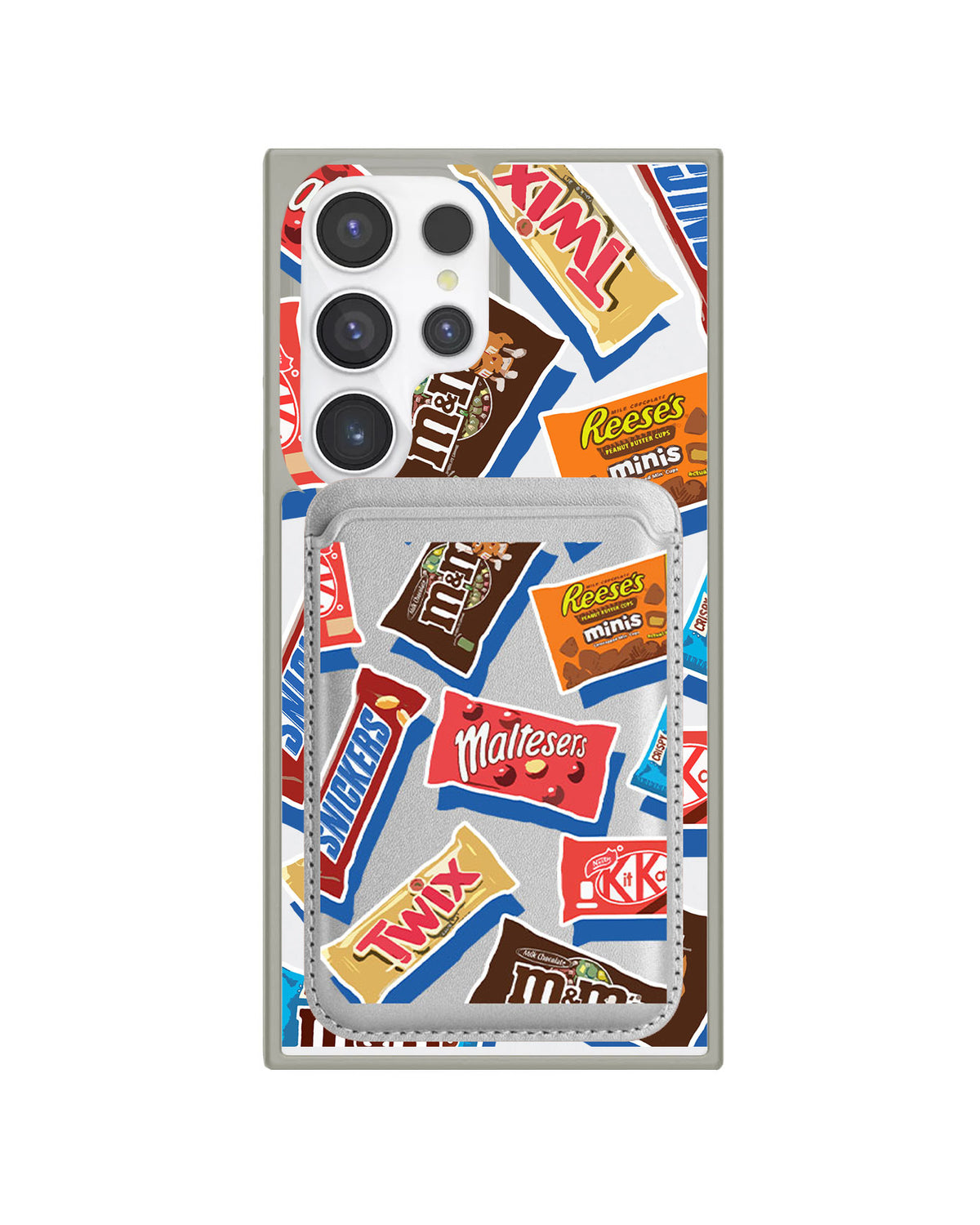 Android Magnetic Wallet Case - Choco Sweet
