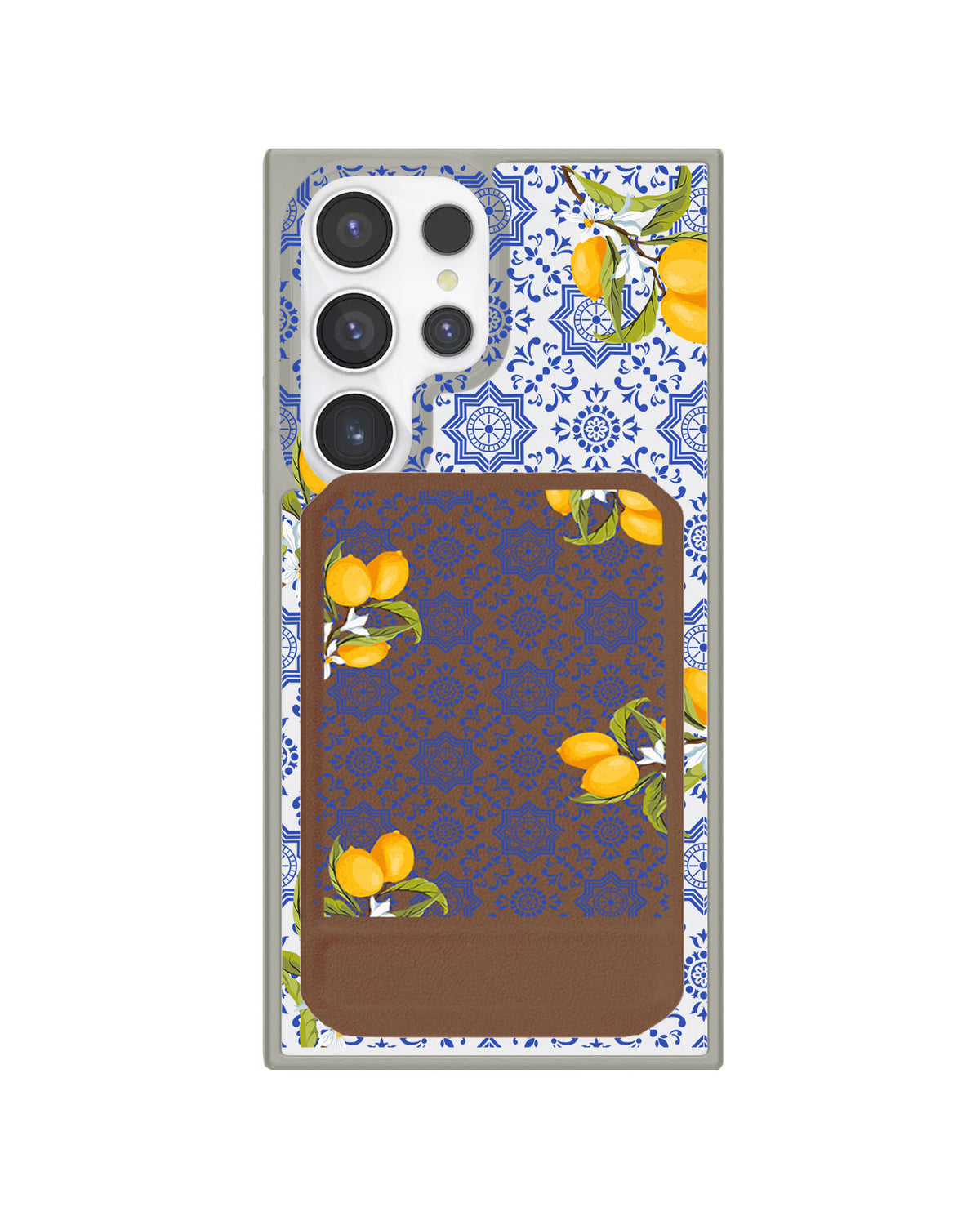 Android Magnetic Multifold Wallet - Majolica Sicily