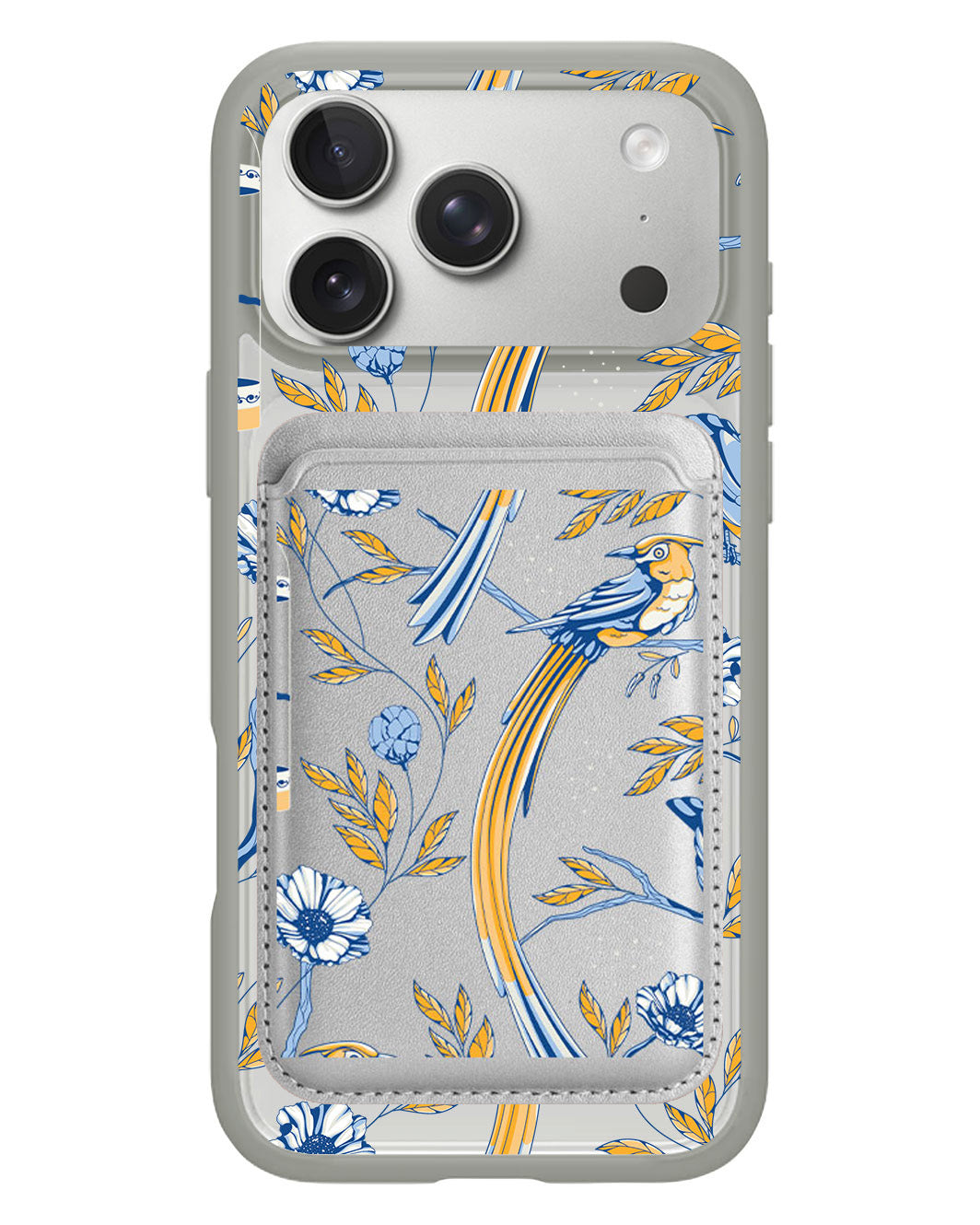 iPhone Magnetic Wallet Case - Lovebird 7.0