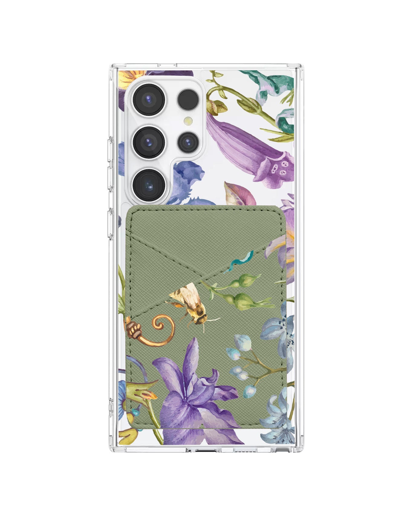 Android Phone Wallet Case - Violetta