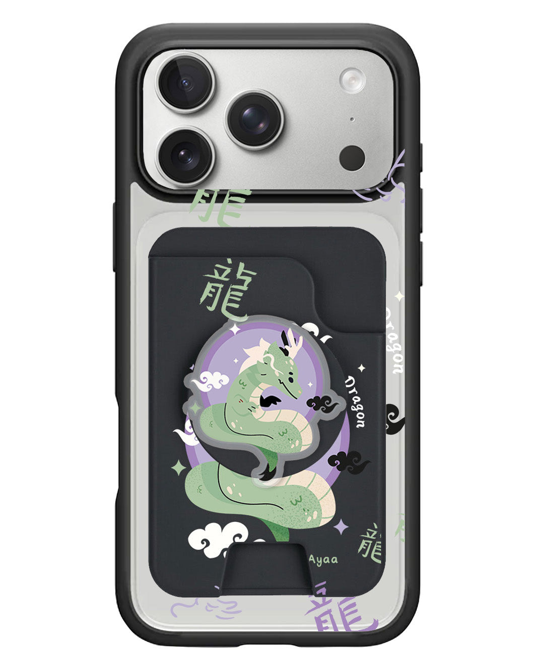 iPhone Magpop Wallet - Shio Dragon