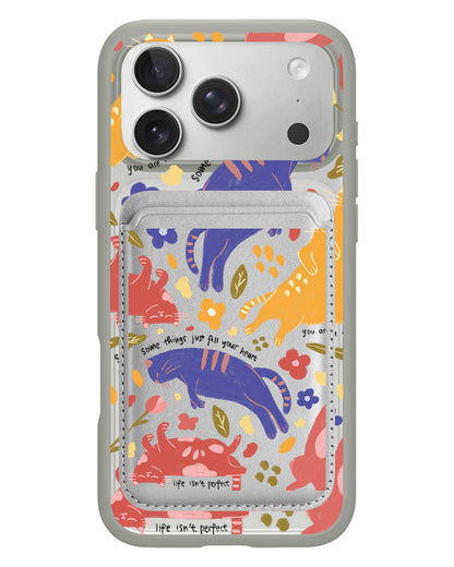 iPhone Magnetic Wallet Case - Pet Lovers