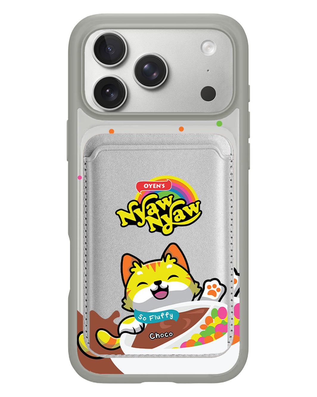 iPhone Magnetic Wallet Case - Nyawnyaw