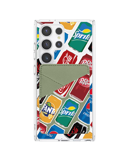Android Phone Wallet Case - Soda