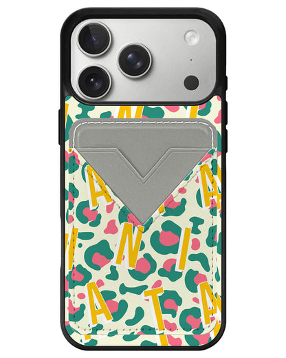 iPhone Avant Wallet Case - Leopard Monogram 4.0