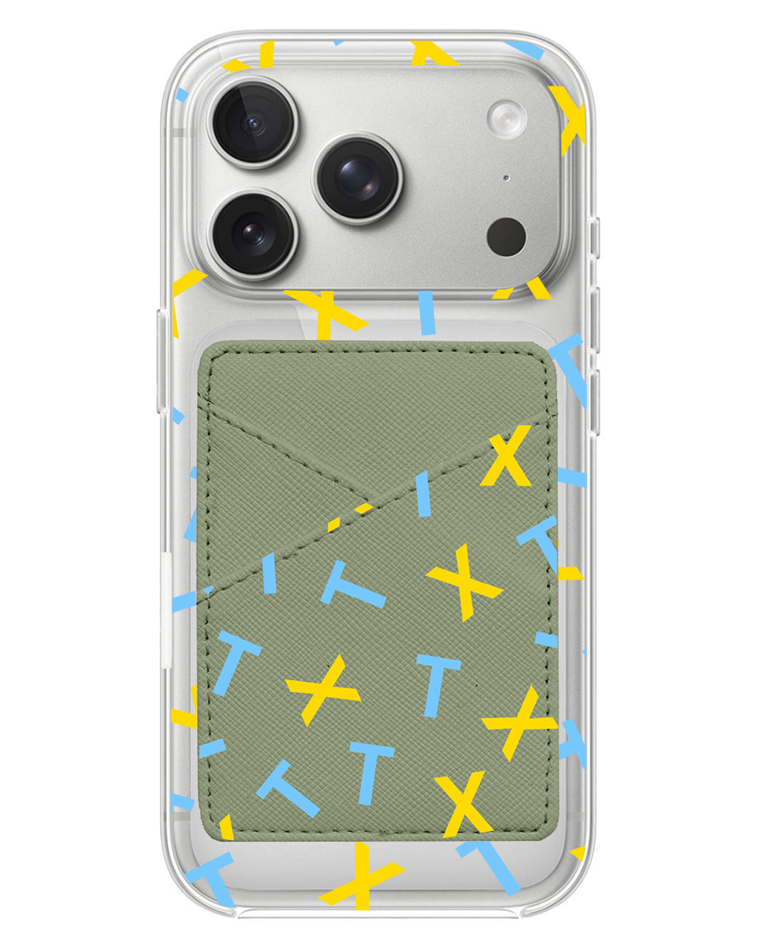 iPhone Phone Wallet Case - TXT Monogram