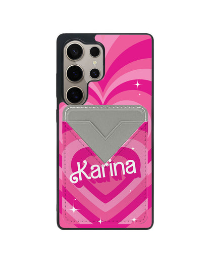 Android Avant Wallet Case - Barbie Love Pattern