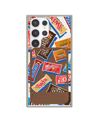 Android Magnetic Multifold Wallet - Choco Sweet