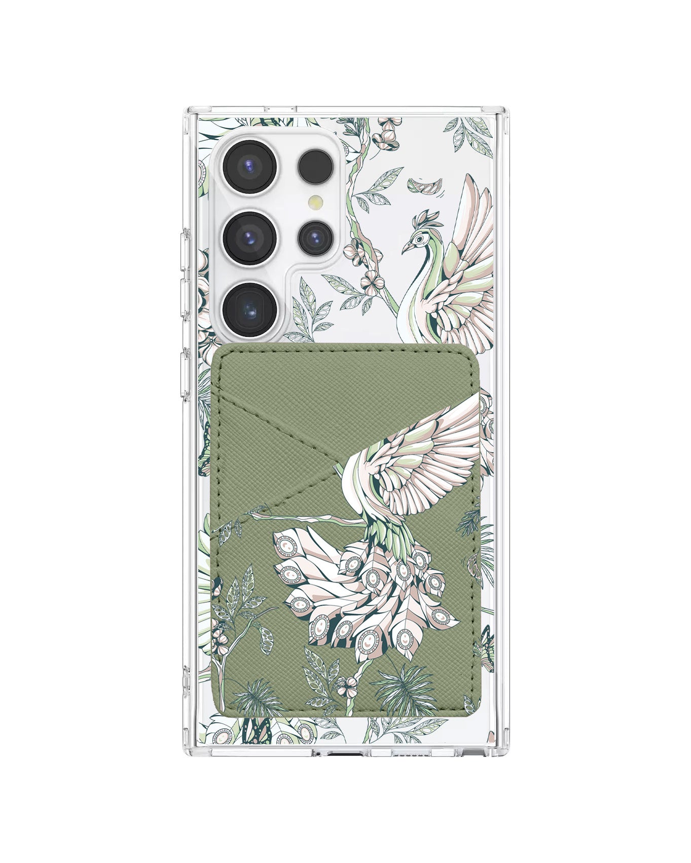 Android Phone Wallet Case - Peacock 4.0
