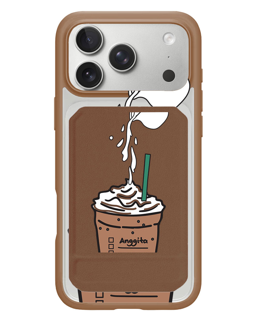 iPhone Magnetic Multifold Wallet - Frappe Coffeee