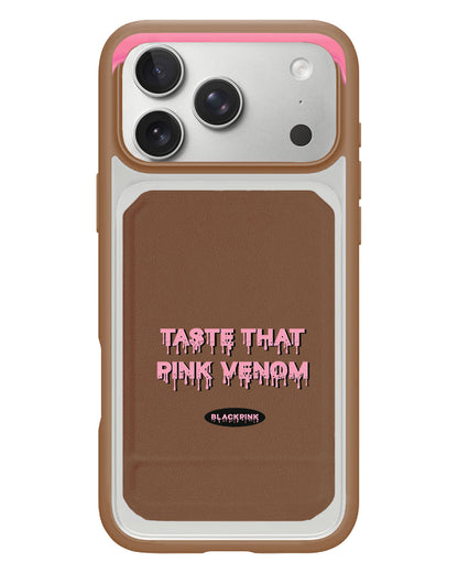 iPhone Magnetic Multifold Wallet - Blackpink Pink Venom