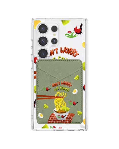 Android Phone Wallet Case - Go Eat Some Mie