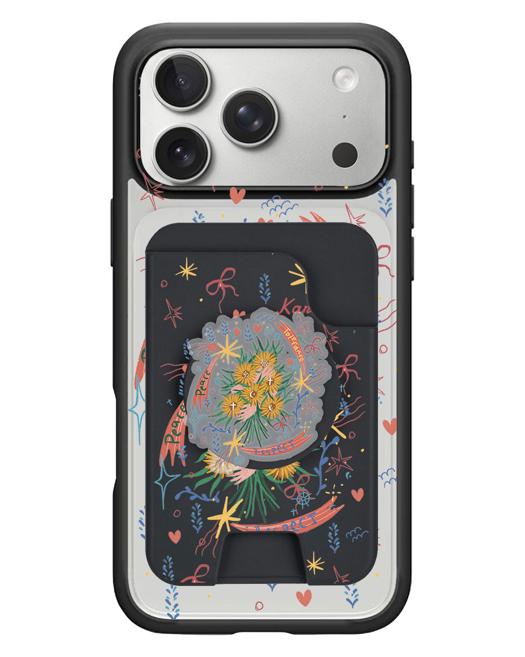 iPhone Magpop Wallet - Peace