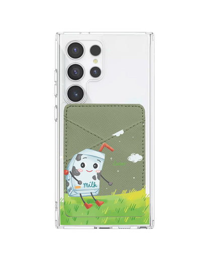Android Phone Wallet Case - Oreo Milk 2