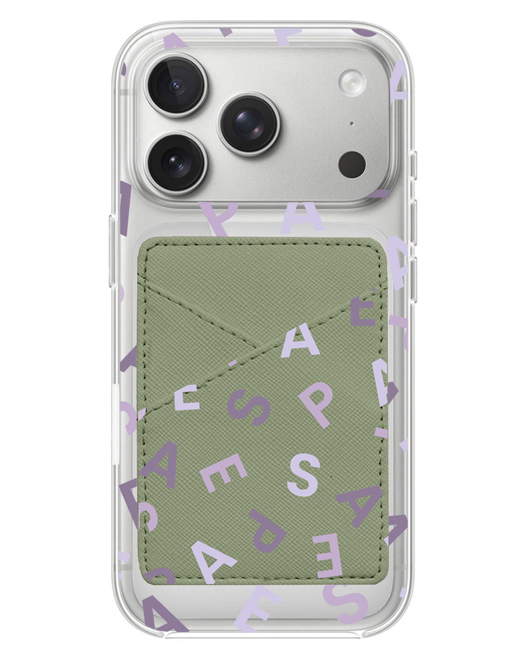 iPhone Phone Wallet Case - Aespa Monogram