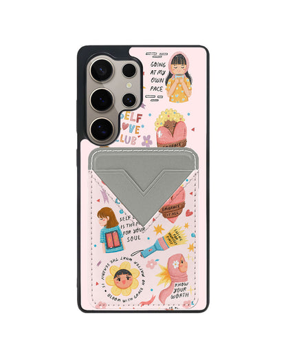 Android Avant Wallet Case - Self Love Club