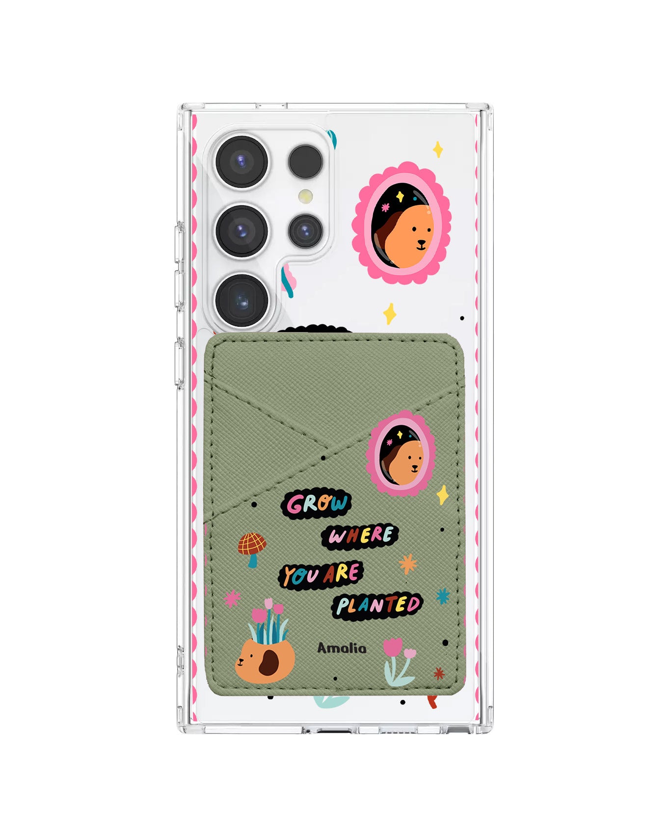 Android Phone Wallet Case - Grow Where You Are Planted