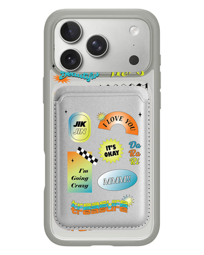 iPhone Magnetic Wallet Case - Hello Treasure