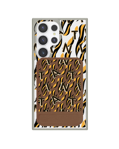 Android Magnetic Multifold Wallet - Tiger Monogram 1.0
