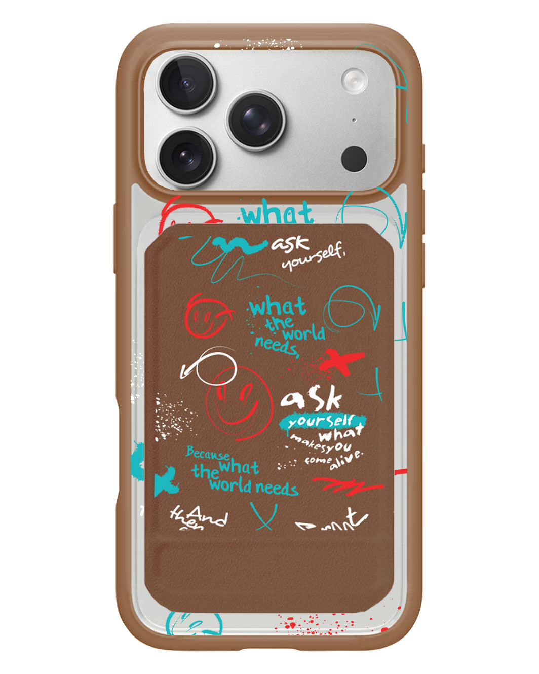 iPhone Magnetic Multifold Wallet - Graffiti 2.0