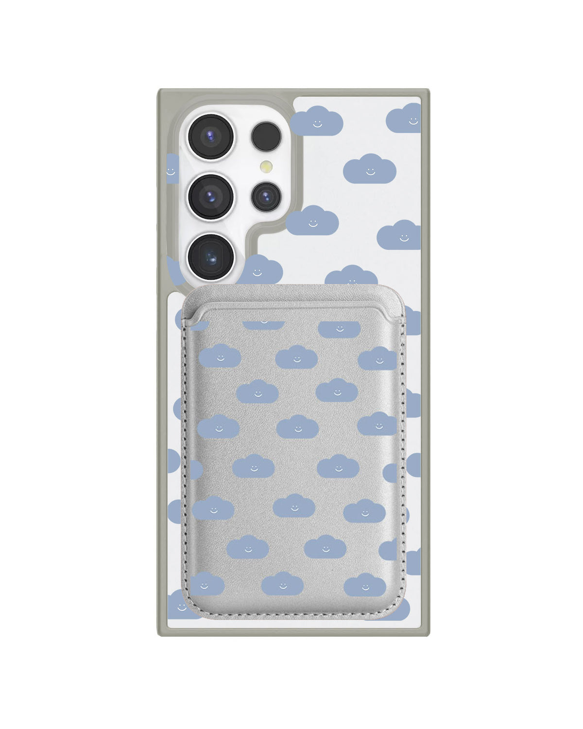 Android Magnetic Wallet Case - Dark Cloud