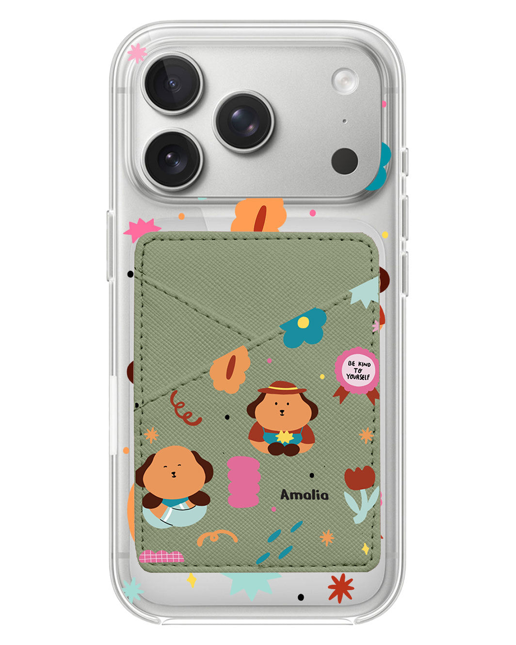 iPhone Phone Wallet Case - Selflove Garden