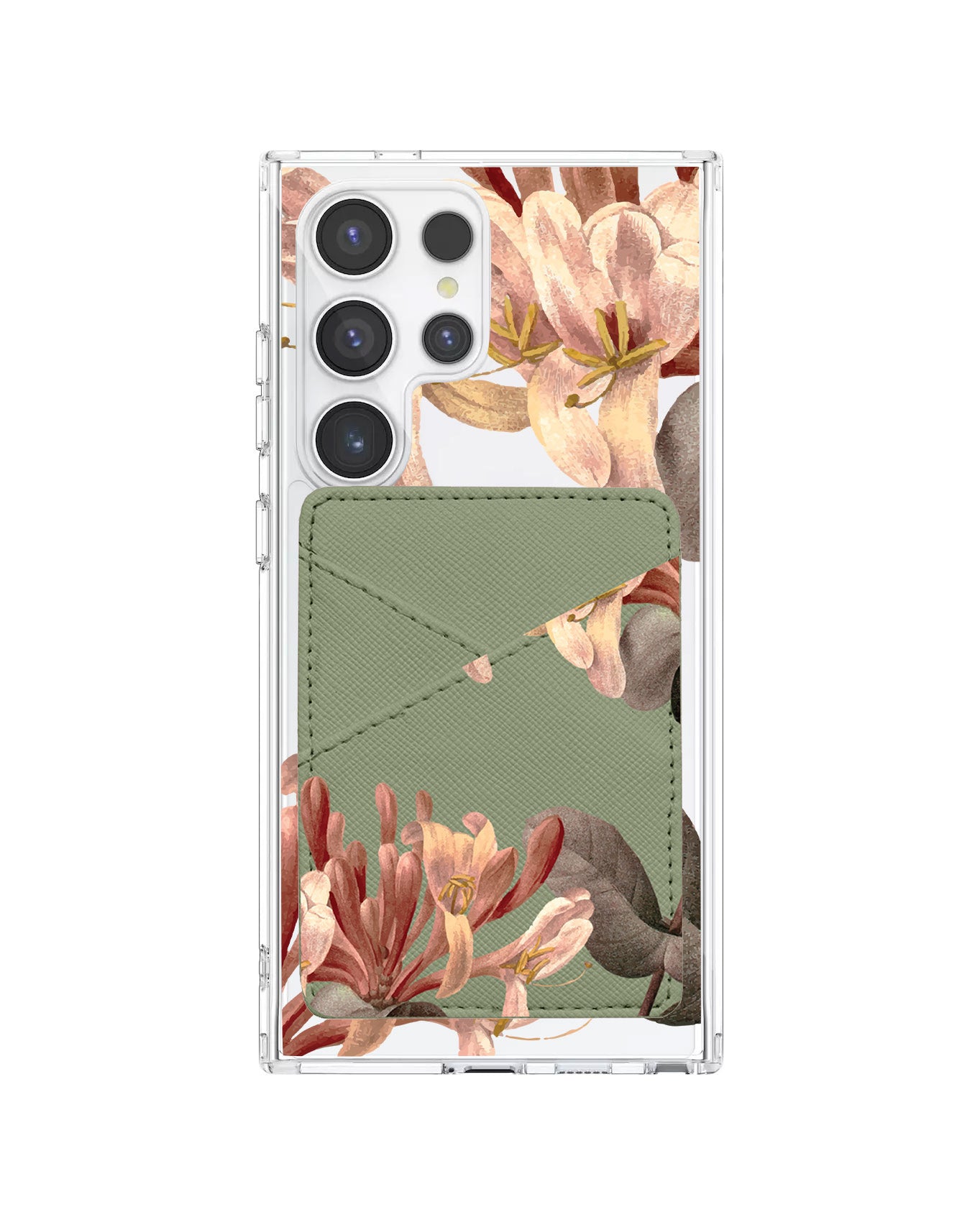 Android Phone Wallet Case - June Honey Suckle