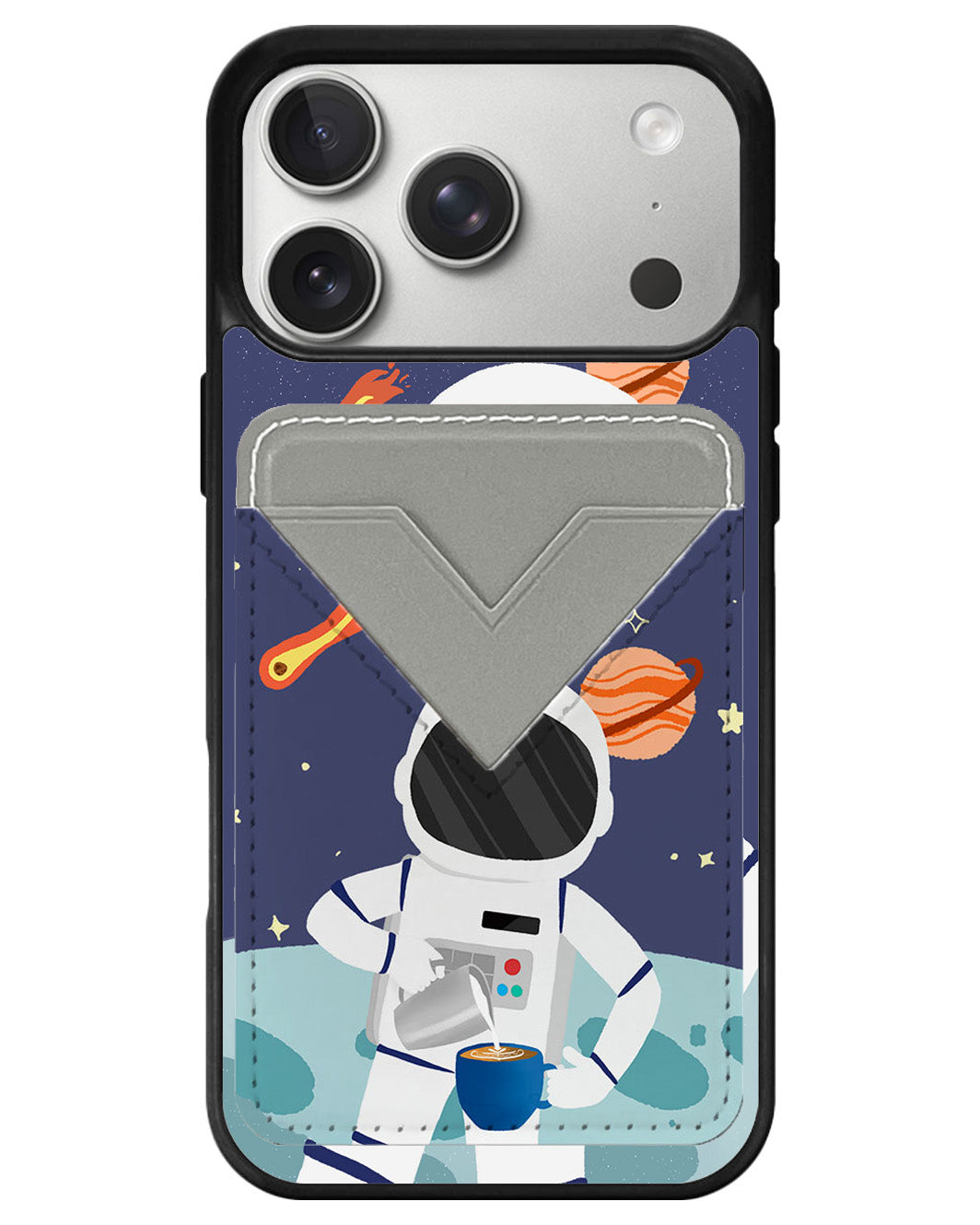 iPhone Avant Wallet Case - Baristronaut