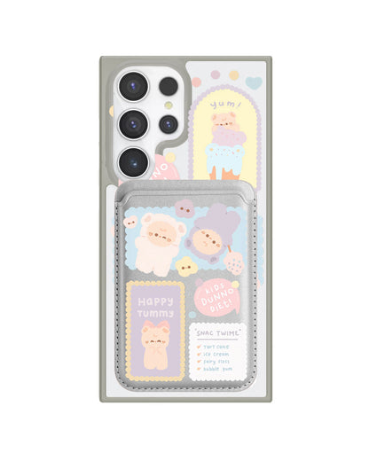 Android Magnetic Wallet Case - Sweets Heaven