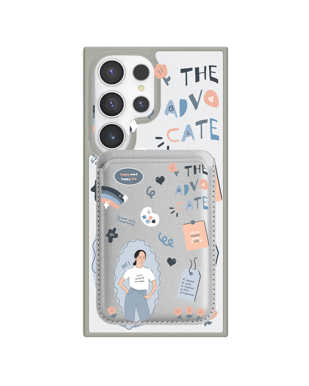 Android Magnetic Wallet Case - INFJ