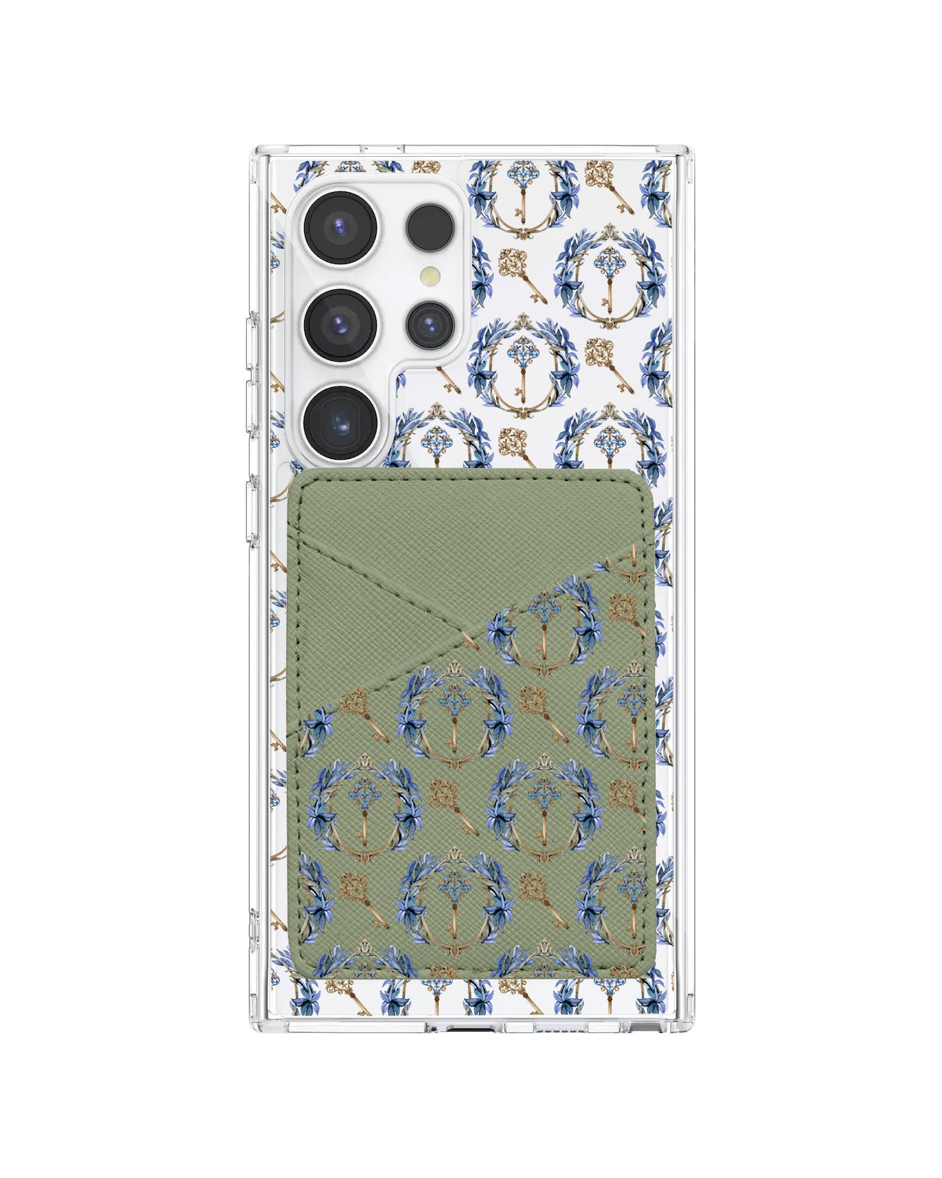 Android Phone Wallet Case - Goth Keys