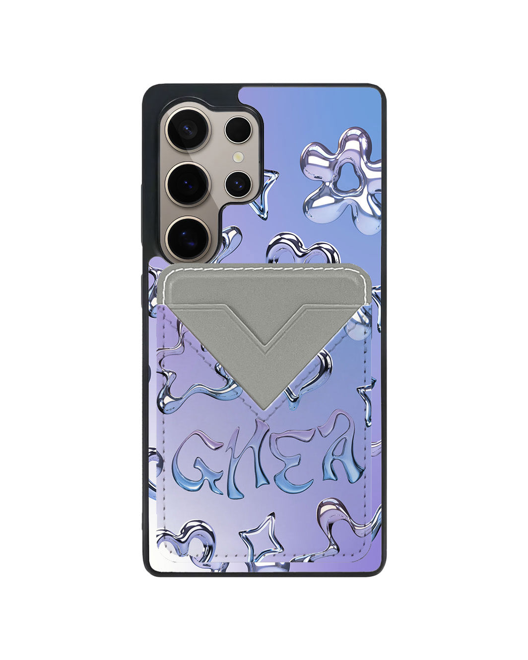 Android Avant Wallet Case - Chrome Monogram 1.0